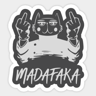 madafaka Sticker
